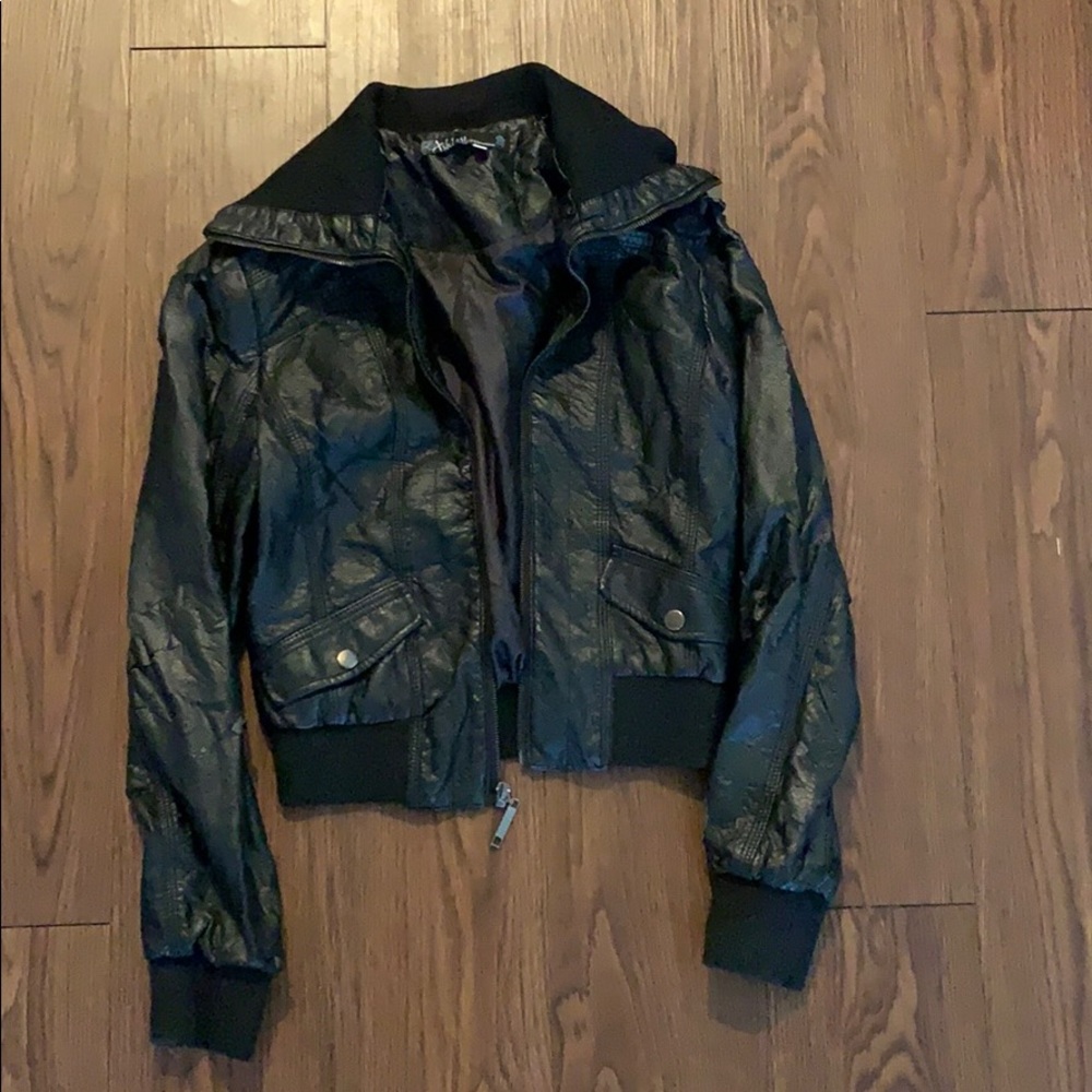 Pleather jacket